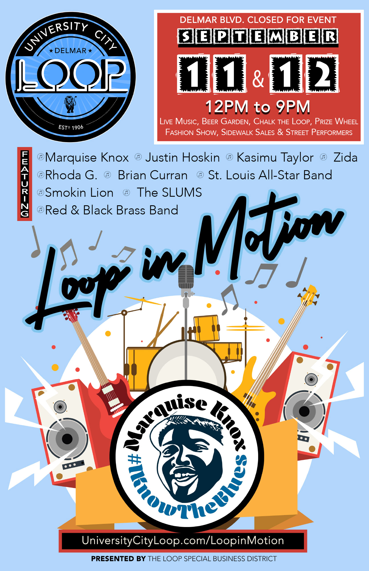 Loop in Motion Event Poster